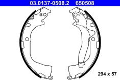 ATE 03.0137-0508.2 Set saboti frana