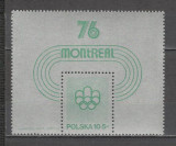 Polonia.1975 Olimpiada de vara MONTREAL-Bl. MP.98, Nestampilat