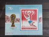 Romania 1978 - Colita C.M. de Fotbal Argentina MNH