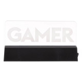 Lampa de birou GAMER cu lumina verde 18.5x3x10 cm, jumbo