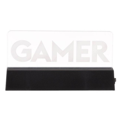 Lampa de birou GAMER cu lumina verde 18.5x3x10 cm foto