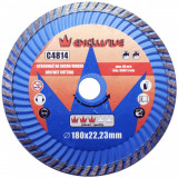 Cumpara ieftin Disc diamantat turbo, beton, taiere umeda si uscata, 180 mm/22.23 mm, Richmann Exclusive