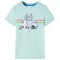 Tricou pentru copii, verde mentă deschis, 104 12045