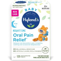 Tablete Homeopate, Hyland&amp;#039;s Baby, Calmare Dureri Gingivale Bebelusi, Dizolvare Instanta, 0+ Luni, 10