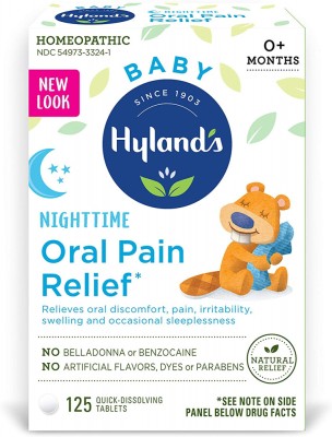 Tablete Homeopate, Hyland&amp;amp;#039;s Baby, Calmare Dureri Gingivale Bebelusi, Dizolvare Instanta, 0+ Luni, 10 foto
