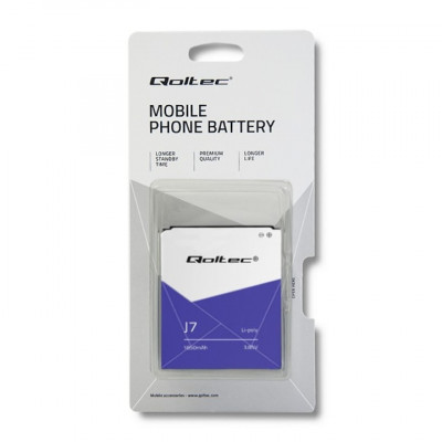 Baterie pentru Samsung Galaxy J7 Qoltec, 1850 mAh, 3.85 V foto