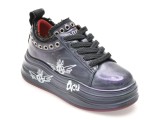 Pantofi sport GRYXX mov, 165, din piele naturala lacuita