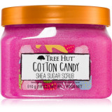 Tree Hut Cotton Candy Shea Sugar Scrub exfoliant de corp cu zahăr 510 g