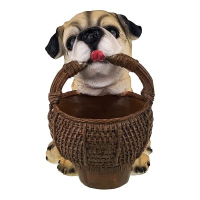 Pusculita reprezentand un caine cu cos in gura, 18 cm, 1833H-1 foto