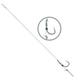 Carlige Legate Carp Zoom Power Feeder KO.5 Nr.10, Fir Textil 0.18mm, 10cm, 5buc/plic