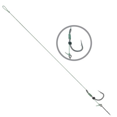 Carlige Legate Carp Zoom Power Feeder KO.5 Nr.10, Fir Textil 0.18mm, 10cm, 5buc/plic foto