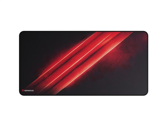 Mousepad genesis carbon 500 maxi flash iluminare rgb material cauciuc + material textil dimensiuni 900