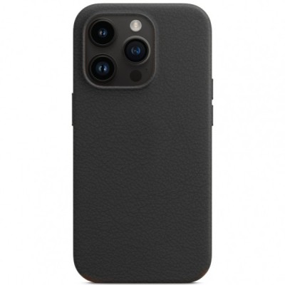 Husa MagSafe pentru Apple iPhone 15 Pro Max, Joyroom, Soft Armor Series, Neagra foto