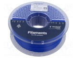Filament ABS 1,75mm albastru 225-240&deg;C 1kg High Speed GEMBIRD