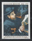 Monaco 1991 Mi 2030 MNH - 150 de ani de la nașterea lui Pierre-Auguste Renoir