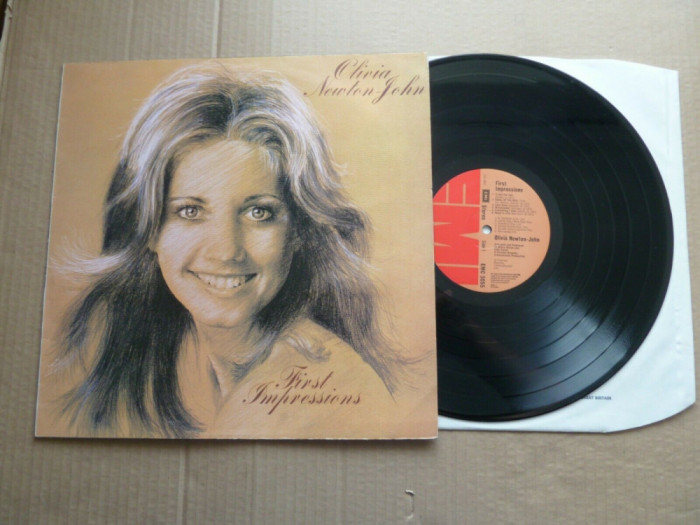 Olivia Newton-John - First impressions (1974, EMI) Disc vinil LP original