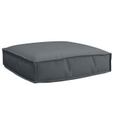 vidaXL Pernă pentru șezut din paleți Antracit 60 x 60 x 12 cm