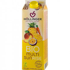 Multi Sunrise Suc Bio din Amestec de Fructe Hollinger 1L