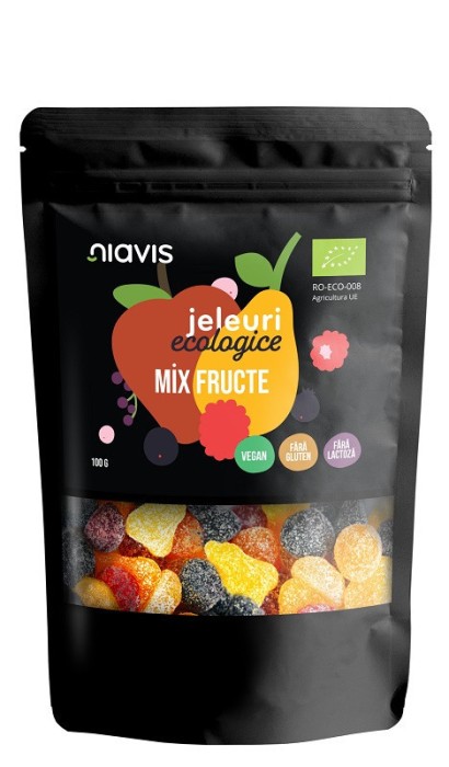 JELEURI ECOLOGICE &quot;MIX FRUCTE&quot; 100GR