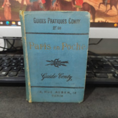 Paris en poche, Guides Conty, cu 5 planuri în afară de text, Paris 1900, 071