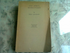 OLD AFRICA REDISCOVERED - BASIL DAVIDSON (CARTE IN LIMBA ENGLEZA) foto