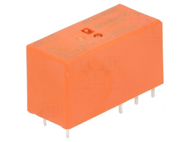 Releu Electromagnetic DPDT 48VDC 8A PCB