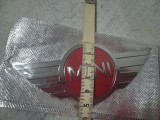 Emblema vintage sigilata MINI COOPER,Emblema Capota fata MINI COOPER,Insigna cu l9go noua Mini Cooper