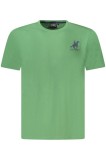 Cumpara ieftin U.S. Grand POLO Tricou barbati simplu din bumbac cu logo, verde, S
