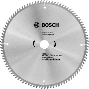 Bosch Panza ferastrau circular Eco for Aluminium, 305x30x3mm, 96T - 3165140891172 foto