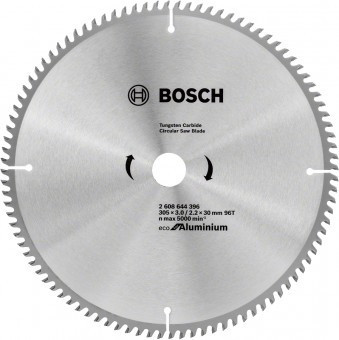 Bosch Panza ferastrau circular Eco for Aluminium, 305x30x3mm, 96T - 3165140891172