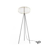 STONES Lampă de podea cu LED50cm X 50cm H. 150cm | Aosom Romania