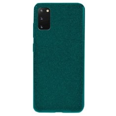 Husa Samsung Galaxy S20 Sclipici Dark Green Silicon