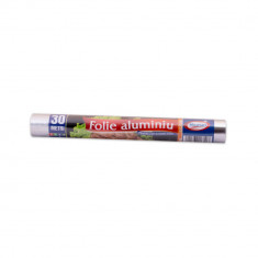 Folie de Aluminiu Misavan, 29cm x 30m, Folie Aluminiu, Folie de Aluminiu, Folie Aluminiu Alimentare, Folie Alimentara de Aluminiu, Folie Aluminiu Subt