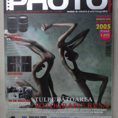 PHOTO , REVISTA DE TEHNICA SI ARTA FOTOGRAFICA , NR. 8 , 2005
