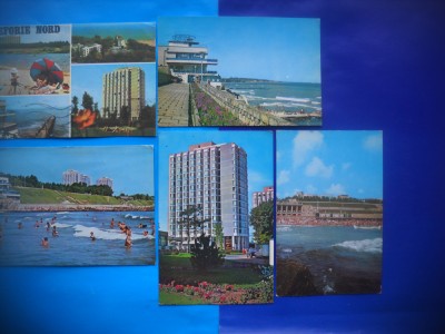 HOPCT LOT NR 701 EFORIE NORD-CT-5 CARTI POSTALE-RSR-CIRCULATE foto
