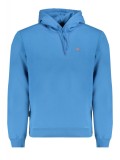 Cumpara ieftin Hanorac bărbați, cu mini logo brodat, Regular fit, albastru, 2XL
