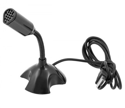 Microfon mini USB universal, 2,2 Ohm, 67dB, 13,5 x 6cm, negru foto