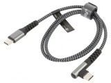 Cablu USB C la USB C 0,5m 480Mbps, Goobay