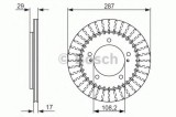 Disc frana SUZUKI GRAND VITARA I (FT) (1998 - 2005) BOSCH 0 986 479 486