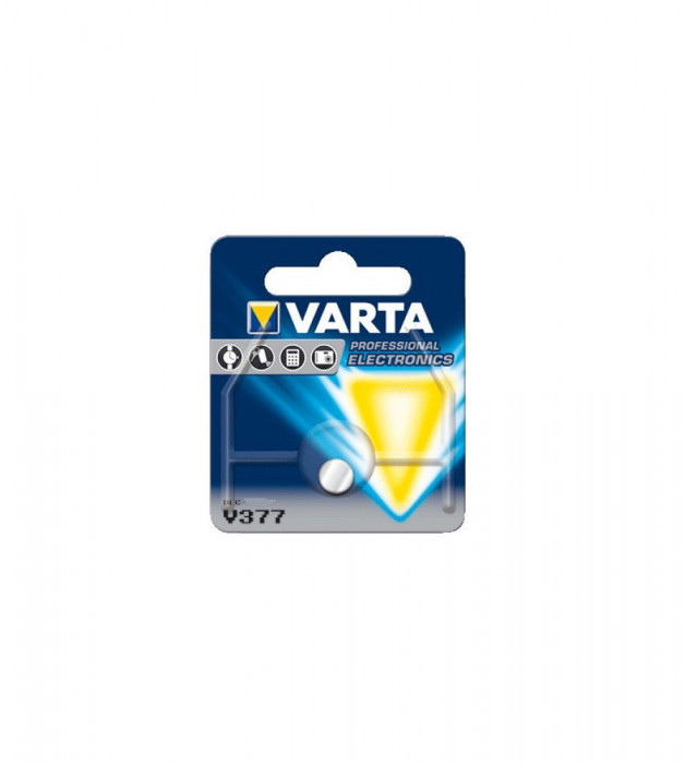 Varta V377 27mAh 1.55V baterie pentru ceas-Conținutul pachetului 1 Bucată