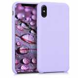 Husa pentru Apple iPhone X/iPhone XS, Silicon, Mov, 42495.108