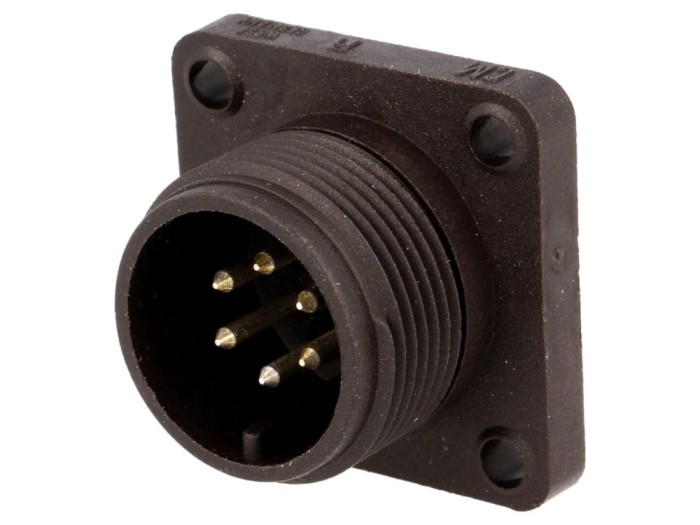 Conector Circular IP67 6 Pini Soclu