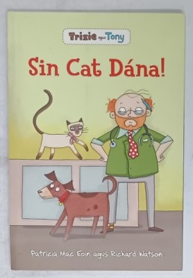 SIN CAT DANA ! - PATRICIA MAC EOIN , RICHARD WATSON , CARTE PENTRU COPII IN LIMBA GAELICA , 2013 foto