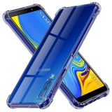 Husa Samsung Galaxy A7 2018 Asteroid GSM Shockproof Clear Silicone, fumuriu