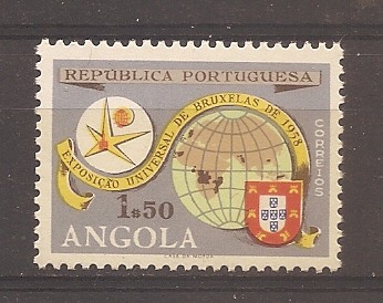 Angola 1958 - Expozitia Internationala de la Bruxelles, MNH foto