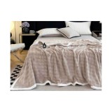 Cumpara ieftin Patura Cocolino Cu Bordura Alba - Cappuccino - JOJ650