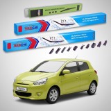 Cumpara ieftin Ștergătoare Mitsubishi Space Star II (A0_A, LA) 2012-prezent | Set Față și Spate Flat Premium &ndash; TeamCar&reg;