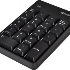 Tastatura numerica wireless Sandberg 630-05 negru