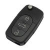 Carcasa Cheie Auto Techstar&reg; Audi A2 A3 A4 A6 A8 TT, 3 Butoane, Negru + Lama