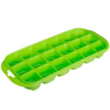 Cumpara ieftin Forma pentru gheata cu 18 locuri,Plastic,Verde,25x11x3 cm, Oem